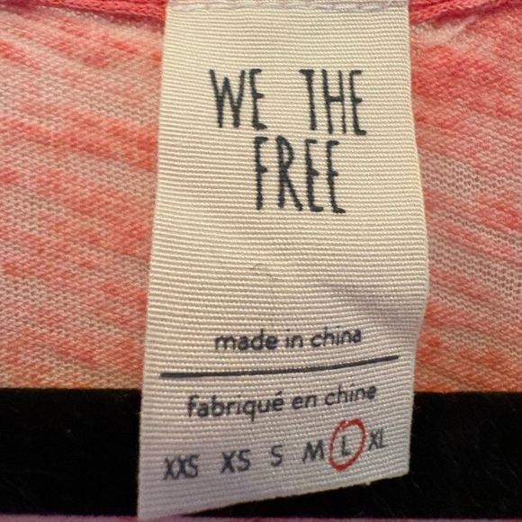 Women's We The Free Coral T-Shirt - Picture 2 of 2